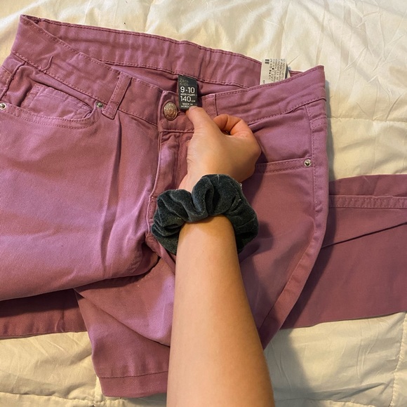 Zara kids purple jeans - Picture 2 of 2